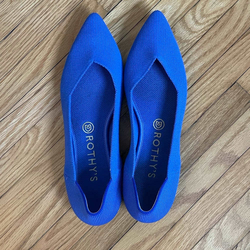 Rothys point flat